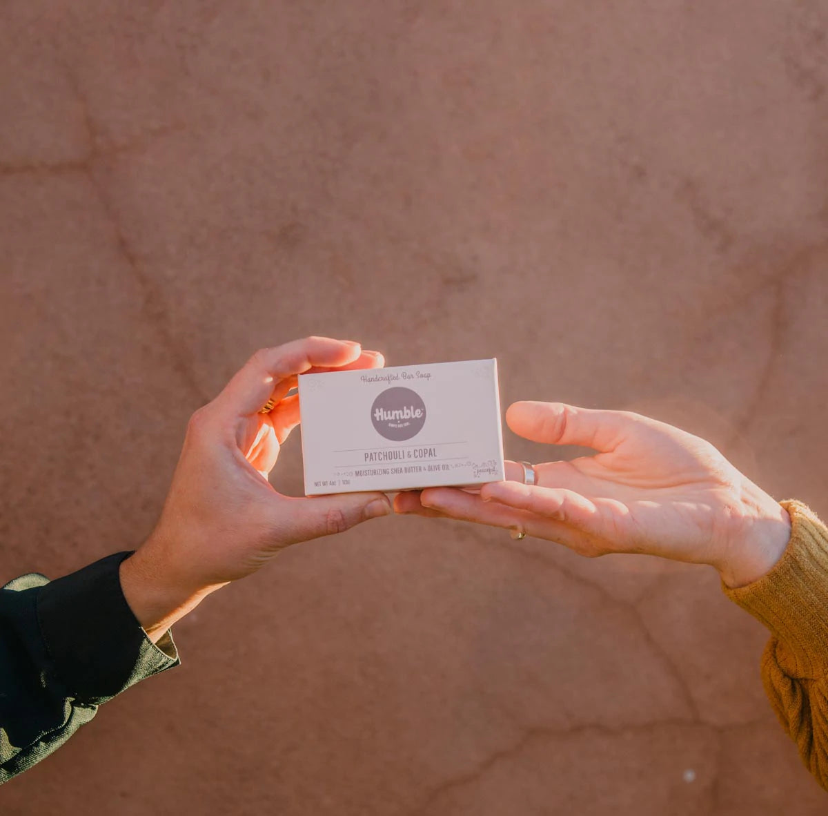 Humble natural soap bar - patchouli & copal