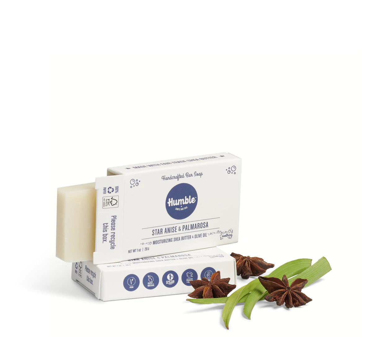Humble natural soap bar - star anise & palmarosa