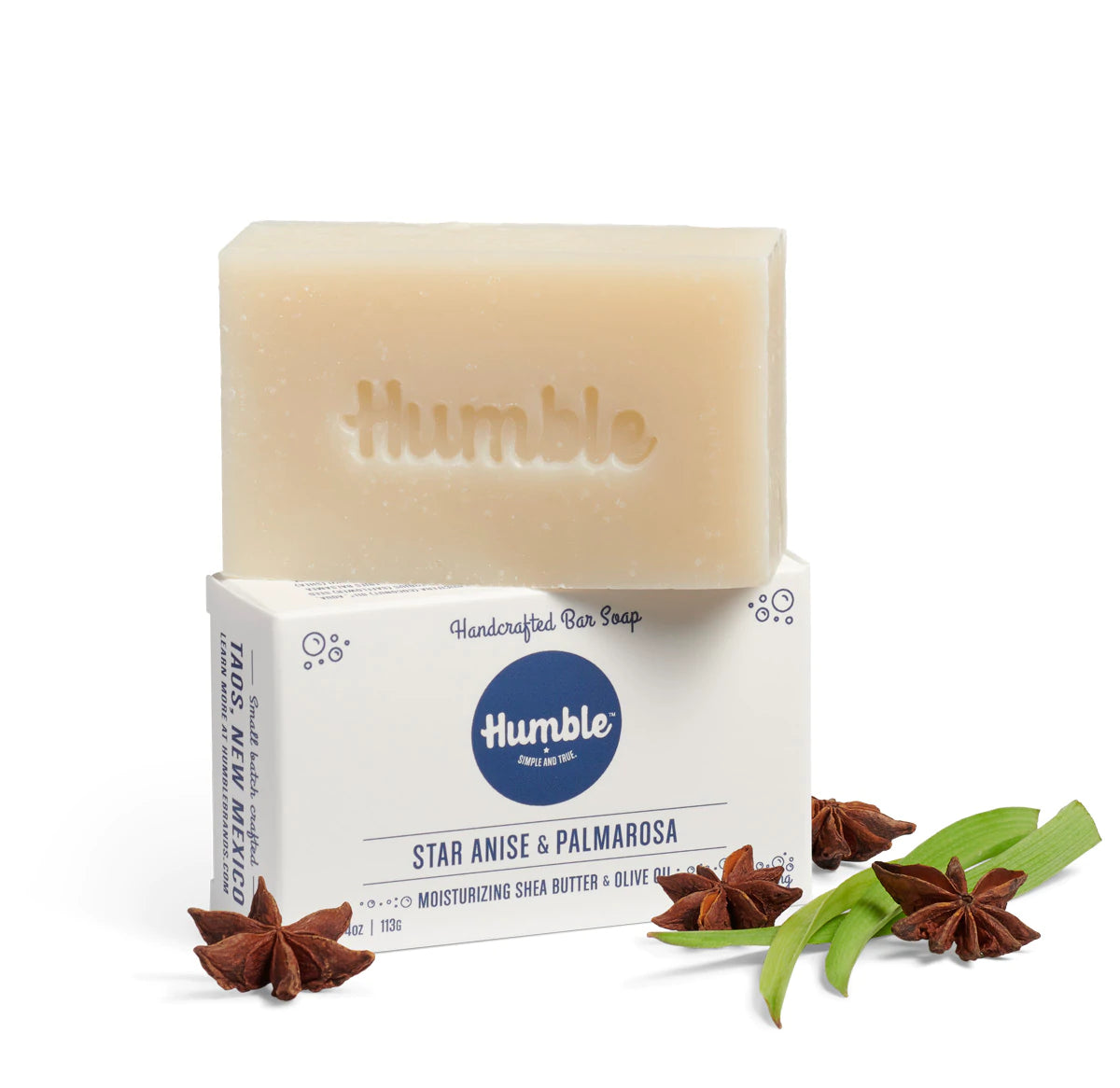 Humble natural soap bar - star anise & palmarosa