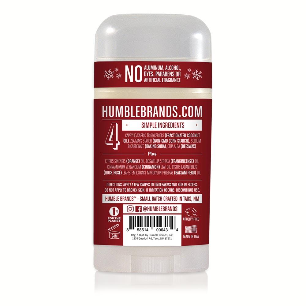 Humble all natural deodorant - sweet orange & cinnamon