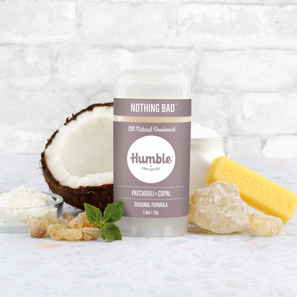 Humble all natural deodorant - patchouli & copal