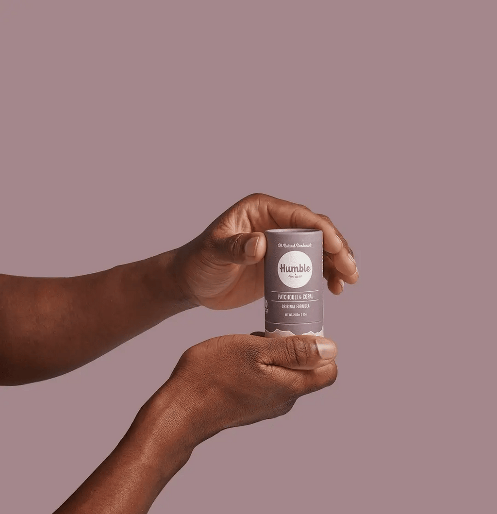 Humble natural deodorant - patchouli & copal | plastic free