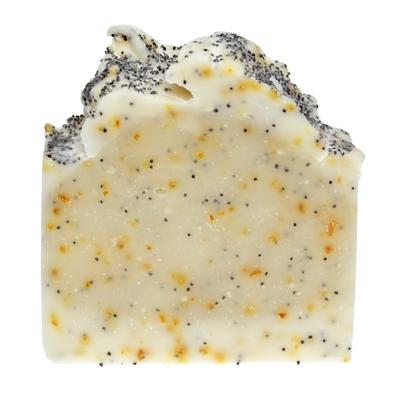 Buck Naked | poppy seed & tea tree vegan soap bar