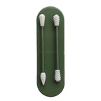Reusable Ear/Make-Up Swab | 2 PCS Silicone Swabs with Case