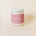 reverie (tonka bean + lavender + cedarwood) - all natural organic scented candle