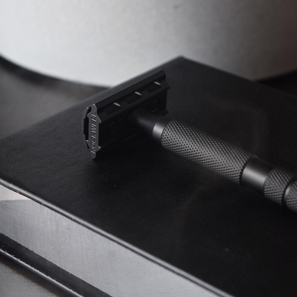 Rockwell | 6S PVD Black Adjustable Stainless Steel Safety Razor
