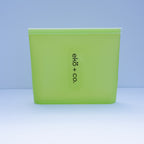 reusable silicone sandwich and snack lunch bag set