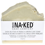 Buck Naked | shea butter & french green clay vegan soap bar