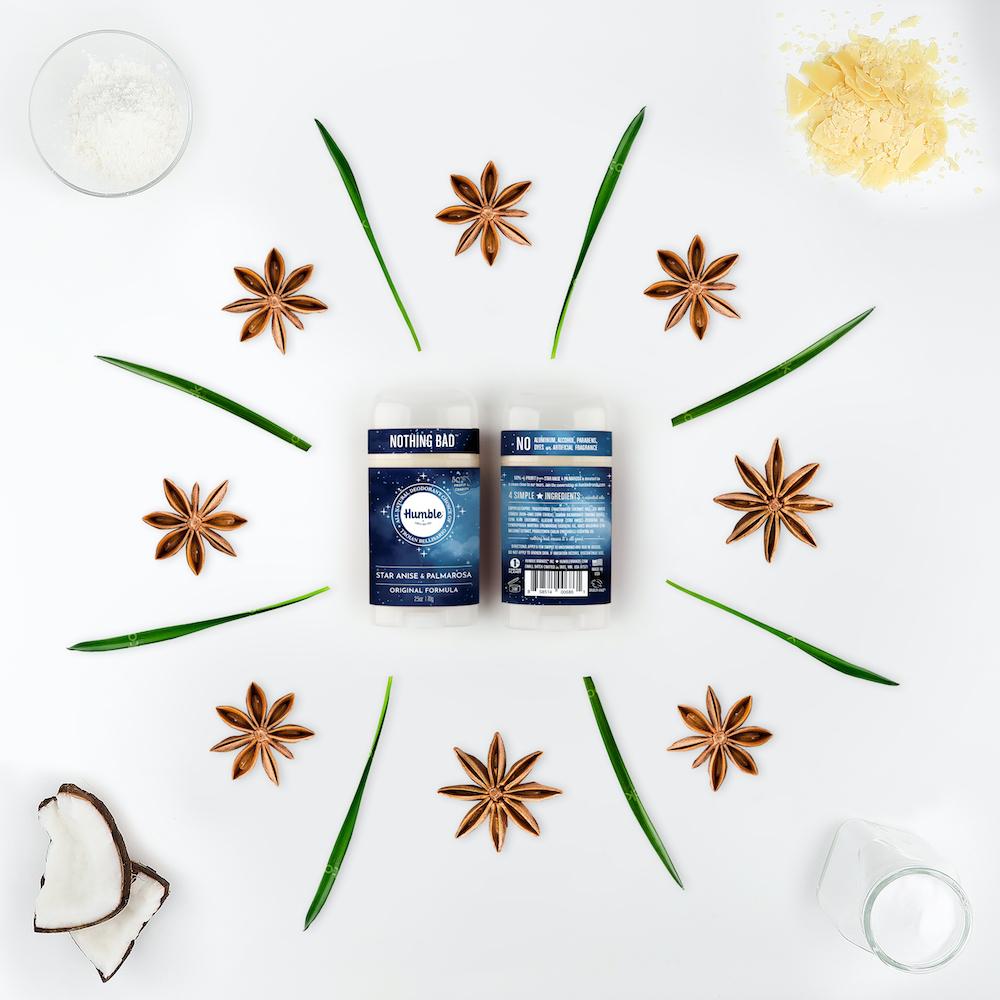 Humble all natural deodorant - star anise & palmarosa