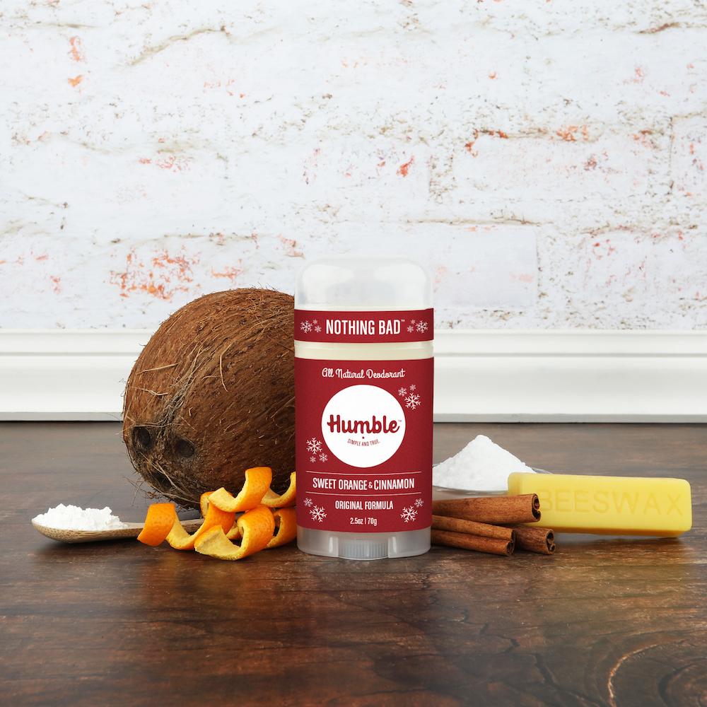 Humble all natural deodorant - sweet orange & cinnamon