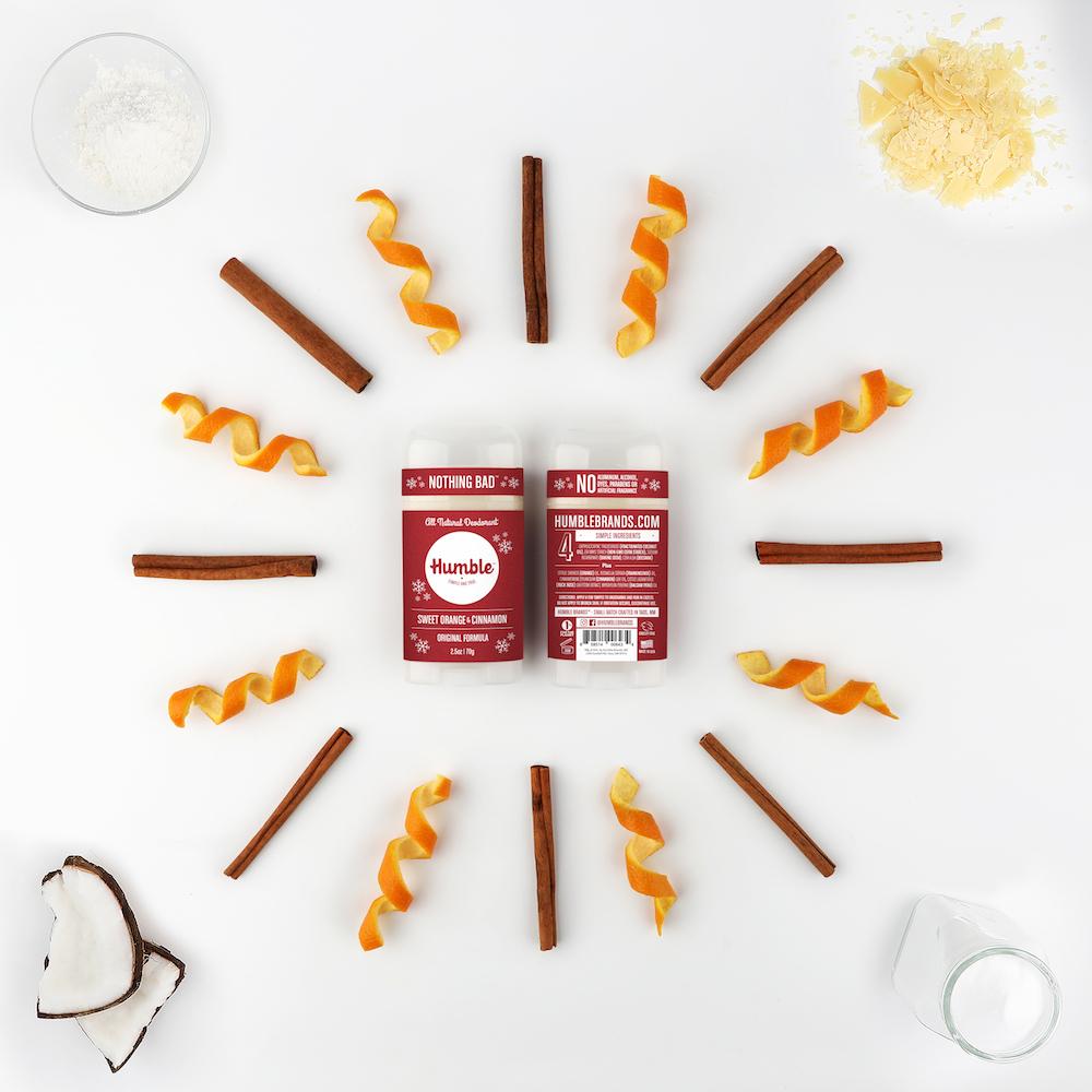 Humble all natural deodorant - sweet orange & cinnamon