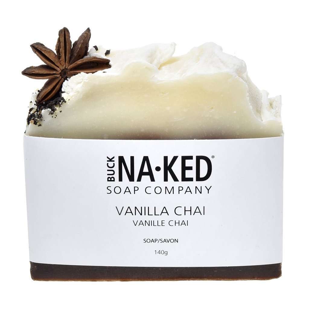 Buck Naked | vanilla chai vegan soap bar