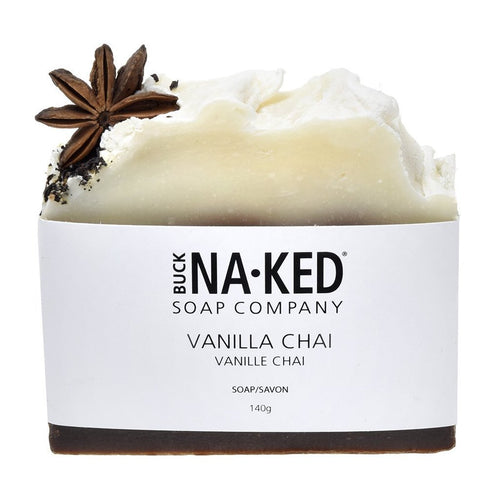 Buck Naked | vanilla chai vegan soap bar
