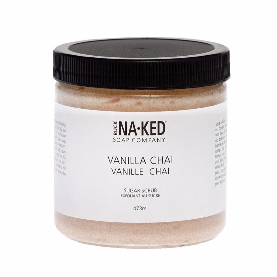 Buck Naked | vanilla chai sugar scrub