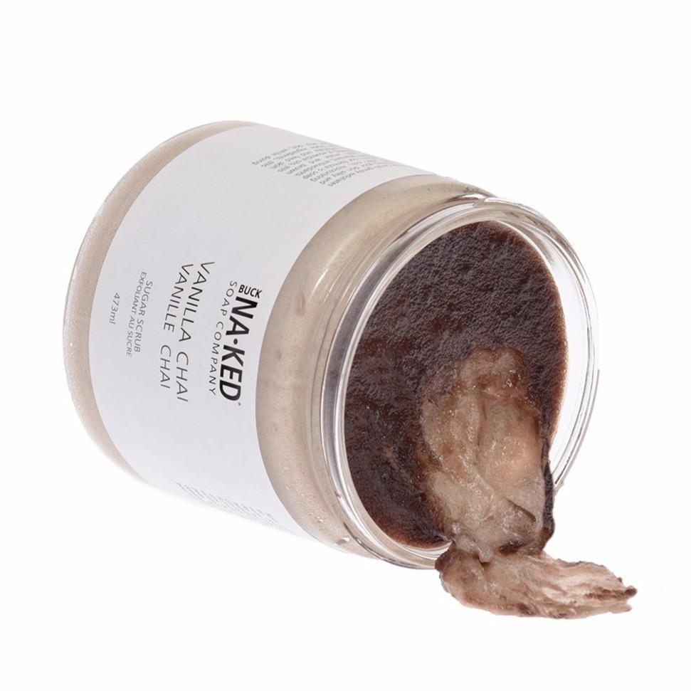 Buck Naked | vanilla chai sugar scrub