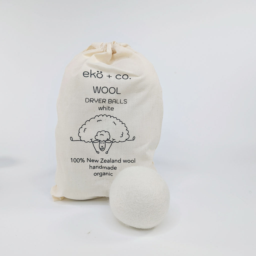 Organic Softener Wool Dryer Balls (set of 6)