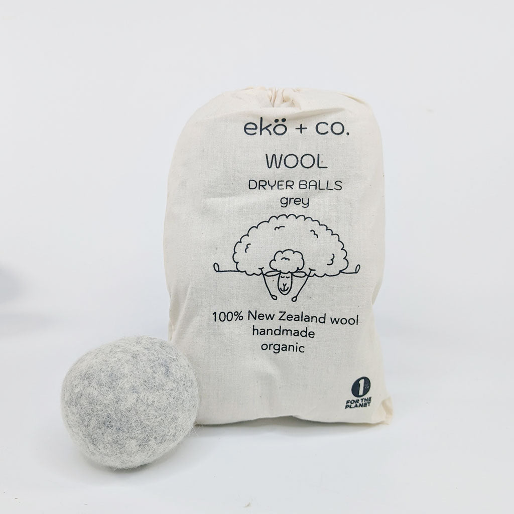 Organic Softener Wool Dryer Balls (set of 6)